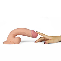 Ultra Soft Dude Gode vibrant Leo Vibe Soft Dude 18 x 4.5cm
